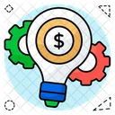 Financial Idea Financial Innovation Business Idea Icon