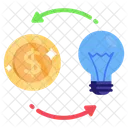 Financial Innovation Financial Idea Money Idea Icon