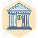 Financial Institution Bank Finance Icon