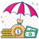 Financial Security Financial Protection Financial Safety Icon