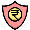 Rupees Shield Rupees Sheild Icon