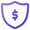 Insurance Money Shield Icon
