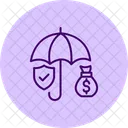 Financial Insurance Money Icon