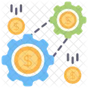 Financial Integration  Icon