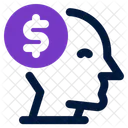 Financial Knowledge Insight Concept Icon