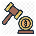 Law Corruption Gavel Icon