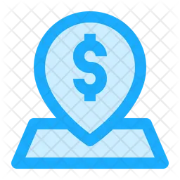 Financial Location  Icon