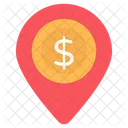 Financial Location  Icon