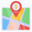 Financial Location  Icon