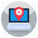 Financial Location  Icon