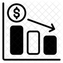 Financial Loss Monetary Loss Recession Icon