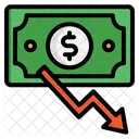 Financial Loss  Icon