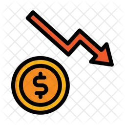 Financial Loss  Icon