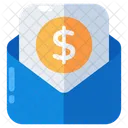 Financial Mail Email Correspondence Icon