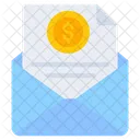 Financial Mail Financial Email Business Mail Icon