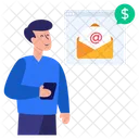 Business Mail Email Marketing Paid Email Icon