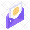 Financial Message Financial Mail Financial Email Icon