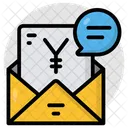 Financial Mail Email Correspondence Icon