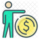 Own Funds Person Money Icon