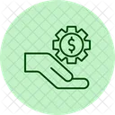 Financial Management Pentaglow Icon Icon