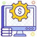 Financial Management Dollar Setting Money Management Icon