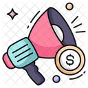 Financial Marketing  Icon