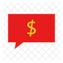 Financial Message Message Financial Chat Icon