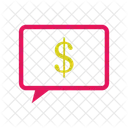 Financial Message Message Financial Chat Icon