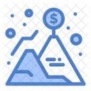 Financial Mission Financial Vision Financial Goal Icon