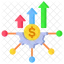 Financial Modeling Management Development Icon