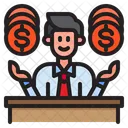 Financial Money Businessman Currency Icon