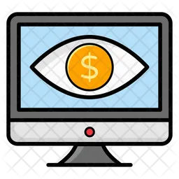 Financial Monitoring  Icon