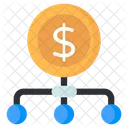Money Network Cash Network Finance Network Icon