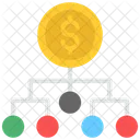 Financial Network Finance Money Icon