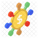 Financial Network  Icon