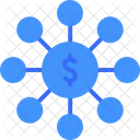 Financial Network  Icon