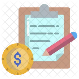 Financial Note  Icon