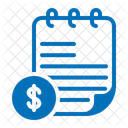 Financial Note  Icon