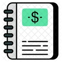 Financial Notebook  Icon