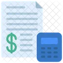 Financial Paper  Icon