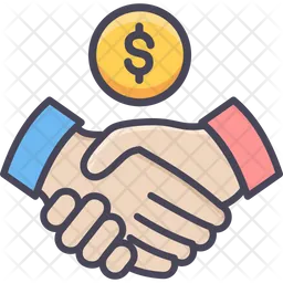 Financial partnership  Icon
