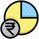 Financial Pie Chart  Icon