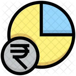 Financial Pie Chart  Icon