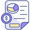 Financial Pie Chart Economy Chart Graph Icon