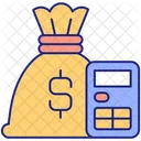 Financial plan for company  Icon