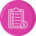 Financial Plan  Icon