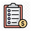 Financial Plan  Icon