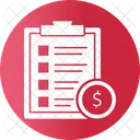 Business Financial Plan Growth Icon