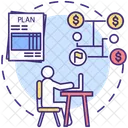 Financial Investment Planning Icon