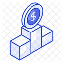 Financial Podium Business Icon